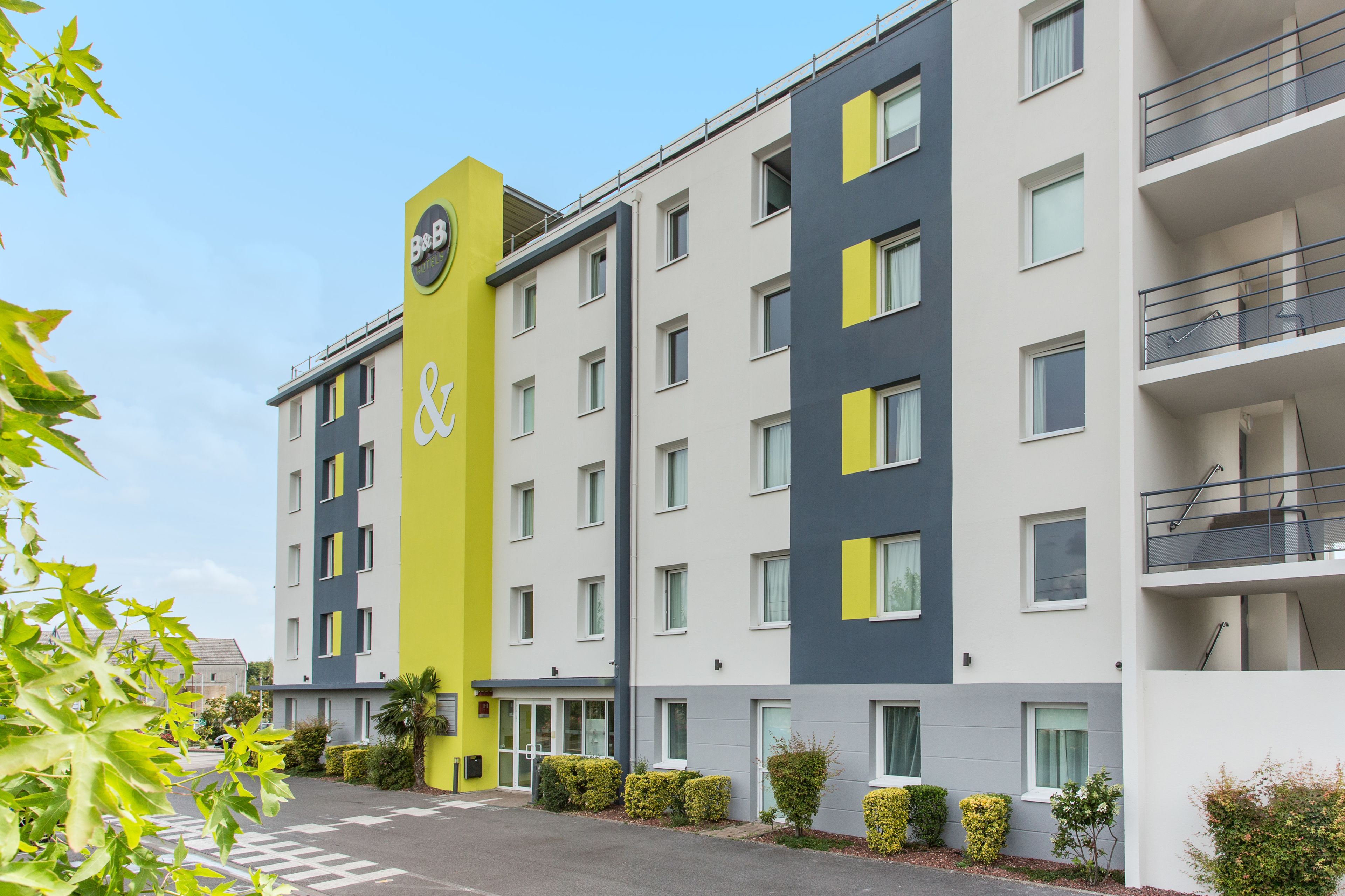 Voorkant van accommodatie