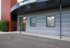 Entrée de l’hébergement