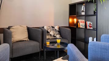 Sala de estar en el lobby