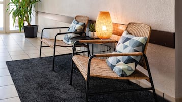 Sala de estar en el lobby