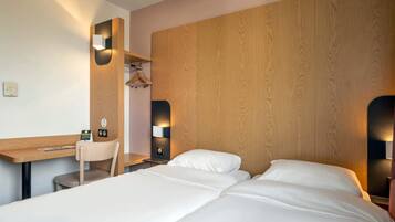 Literie de qualité supérieure, bureau, chambres insonorisées