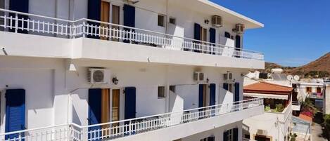 Façade de l’hébergement