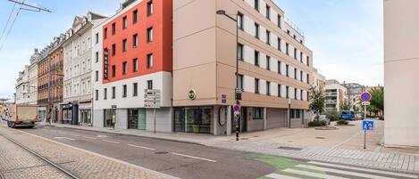 Façade de l’hébergement