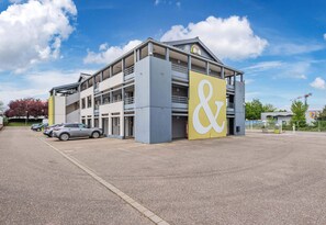 Fassade der Unterkunft