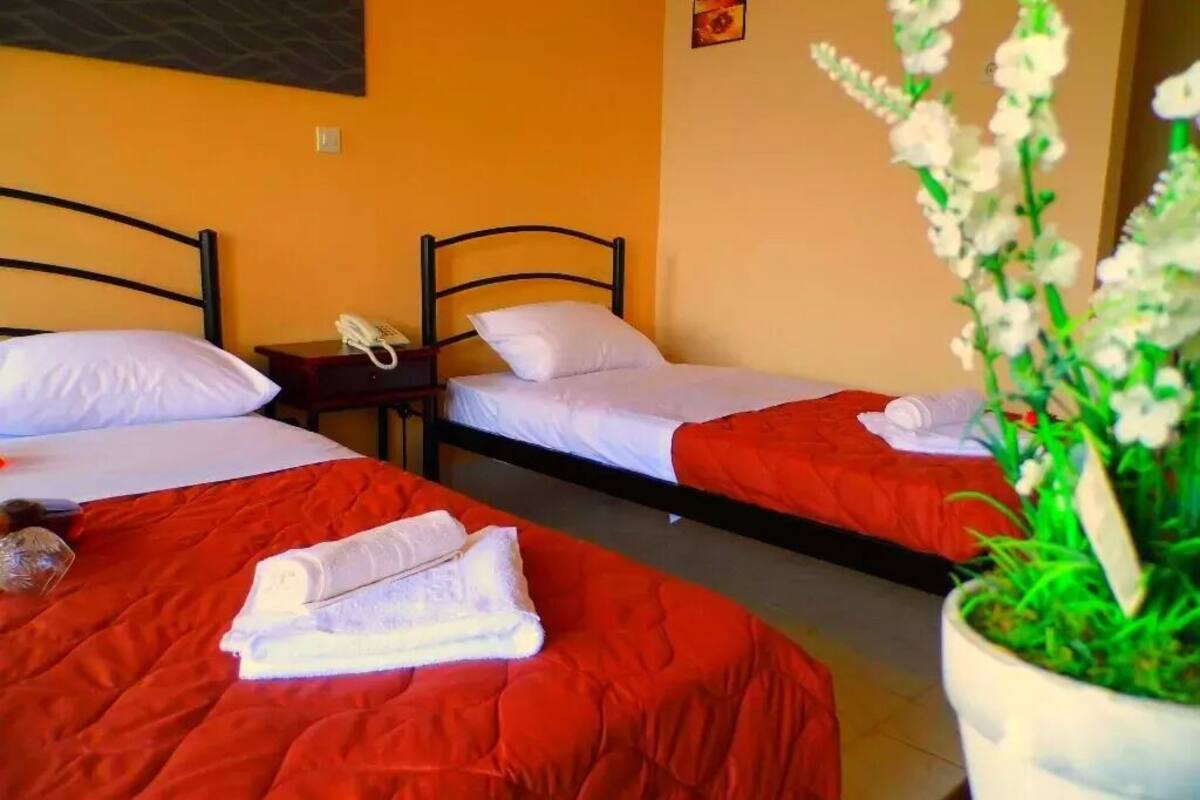 Standard Room (Double or Triple) | In-room safe, WiFi (free), bed sheets