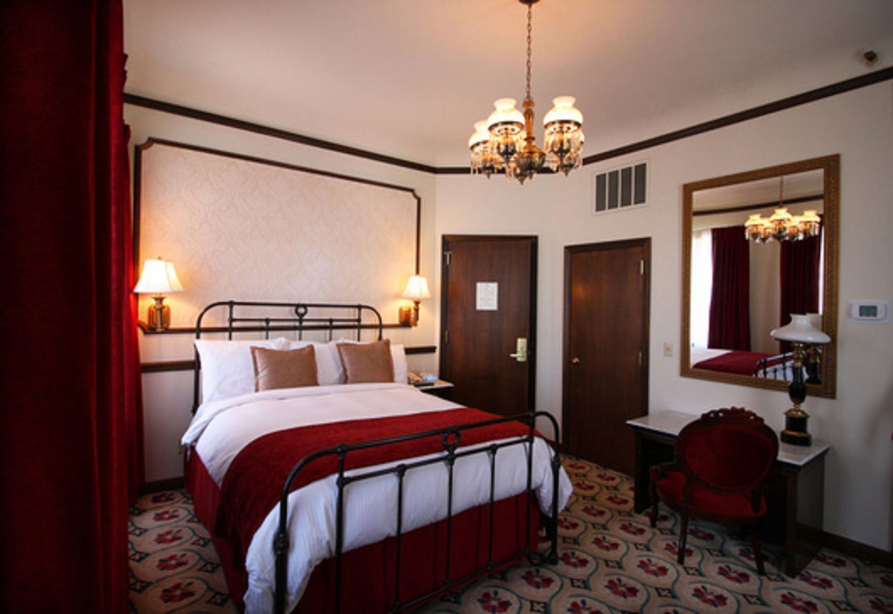 Premium bedding, individually decorated, blackout curtains