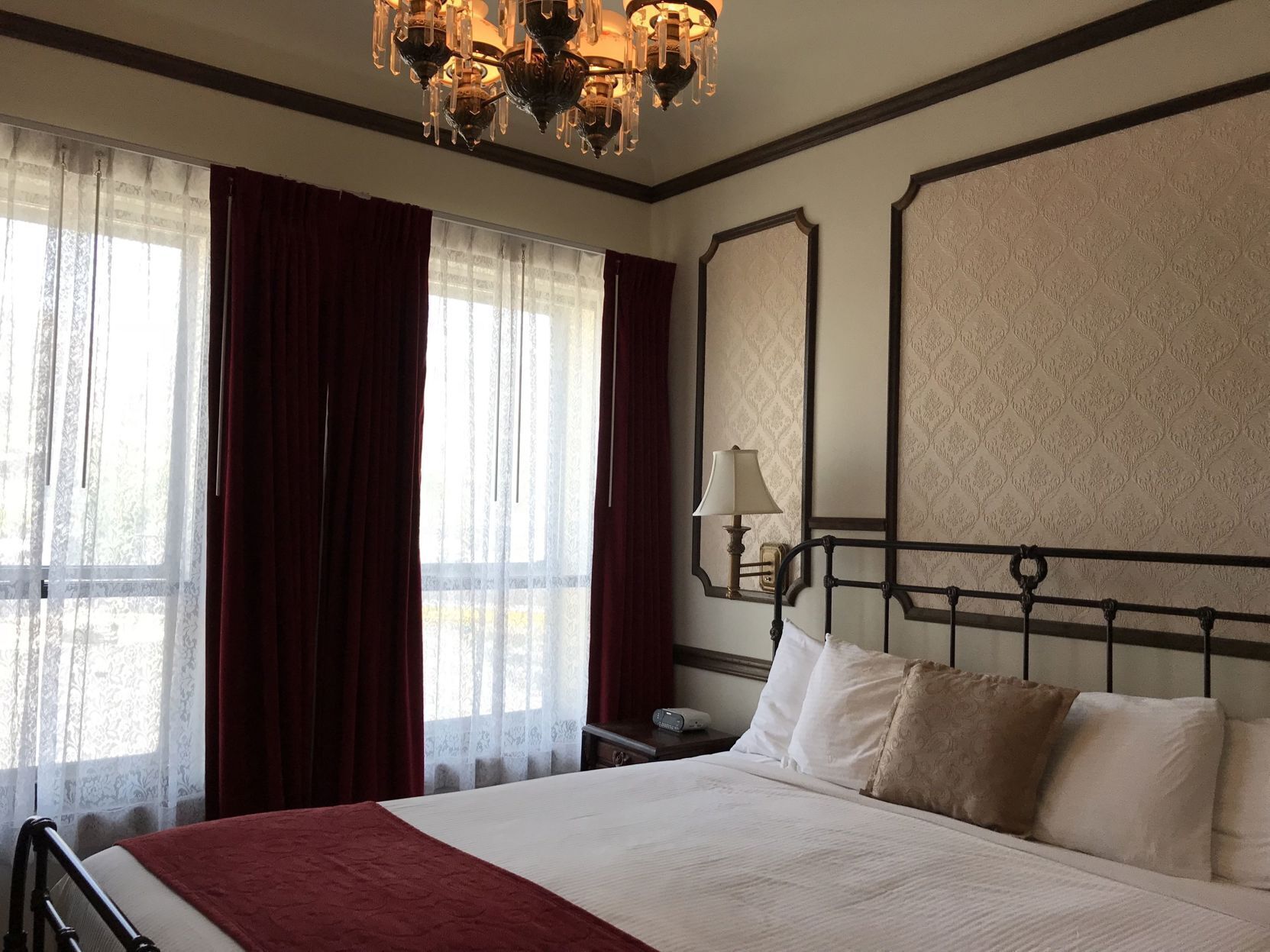 Premium bedding, individually decorated, blackout curtains