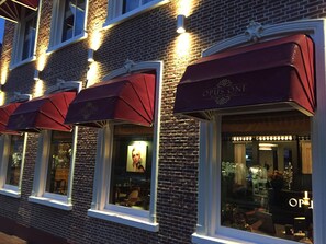 Façade de l’hébergement