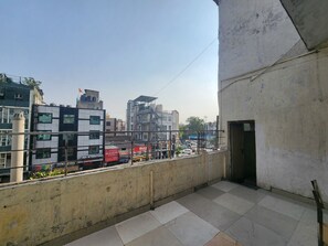 Rooftop terrace - Hotel Neha Inn (New Delhi)