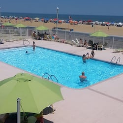 Seasonal outdoor pool