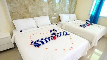 Minibar, in-room safe, blackout drapes, free WiFi