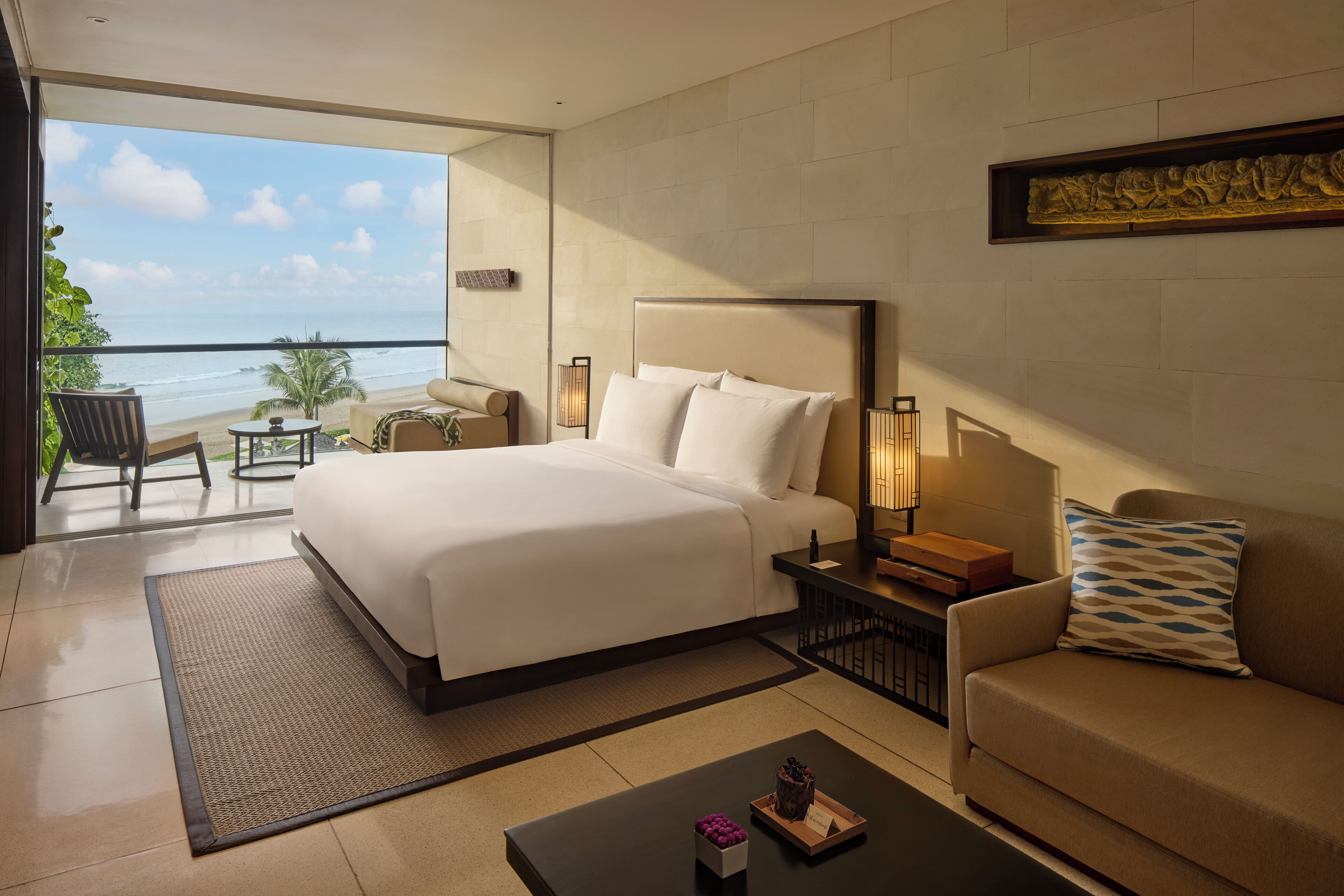 Suíte, vista para o oceano | Roupas de cama premium, frigobar, cofres nos quartos, cortinas blackout