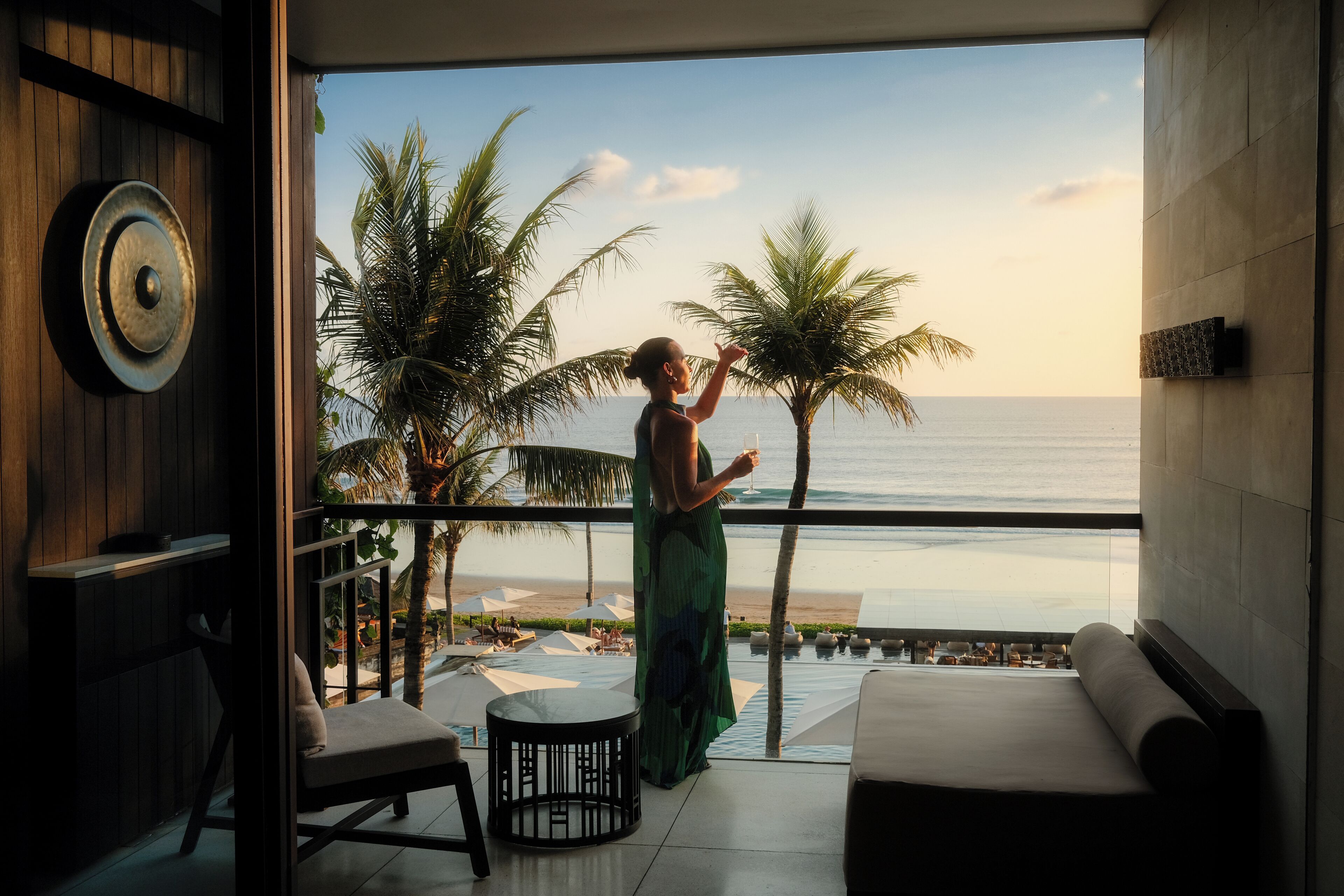 Suite, vue océan (Alila) | Balcon