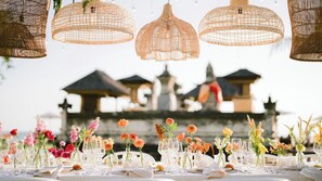 Espace de mariage à l’extérieur
