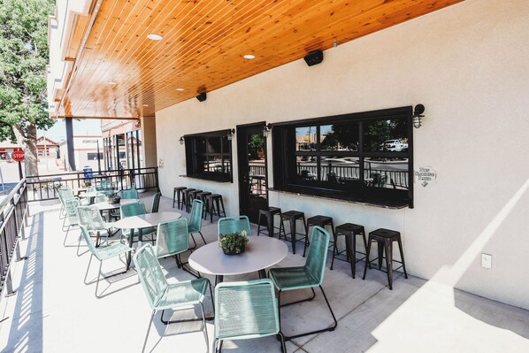 Fassade der Unterkunft