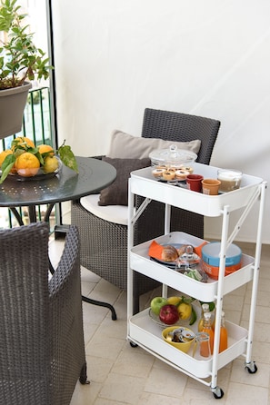Habitación doble superior | Terraza o patio