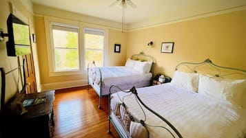 Chambre Double, salle de bains attenante, vue jardin | Wi-Fi gratuit