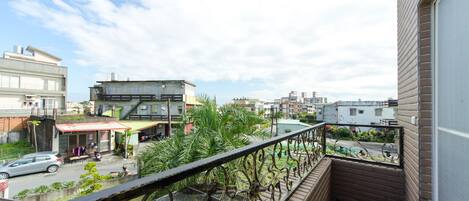 Fjölskylduherbergi fyrir fjóra - 2 tvíbreið rúm - fjallasýn | Svalir