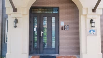 Majoituspaikan julkisivu