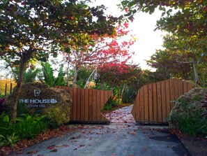 Entrada da propriedade