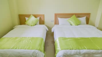 Rollaway beds, free WiFi, bed sheets