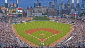 A large stadium with a baseball field, surrounded by a crowd of spectators. - Holiday Inn Express & Suites Dearborn SW - Detroit Area by IHG (Dearborn)