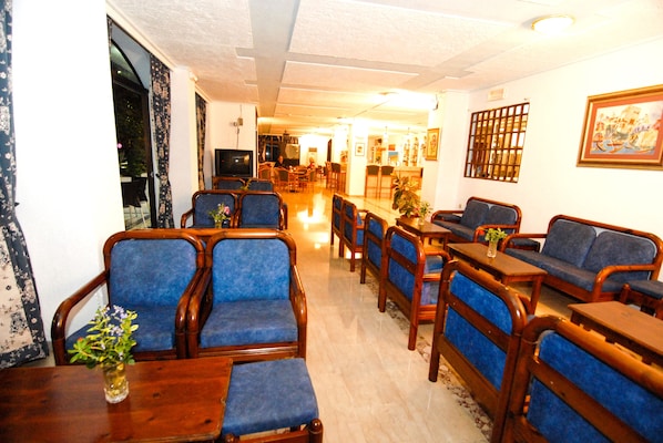 Lobby sitting area