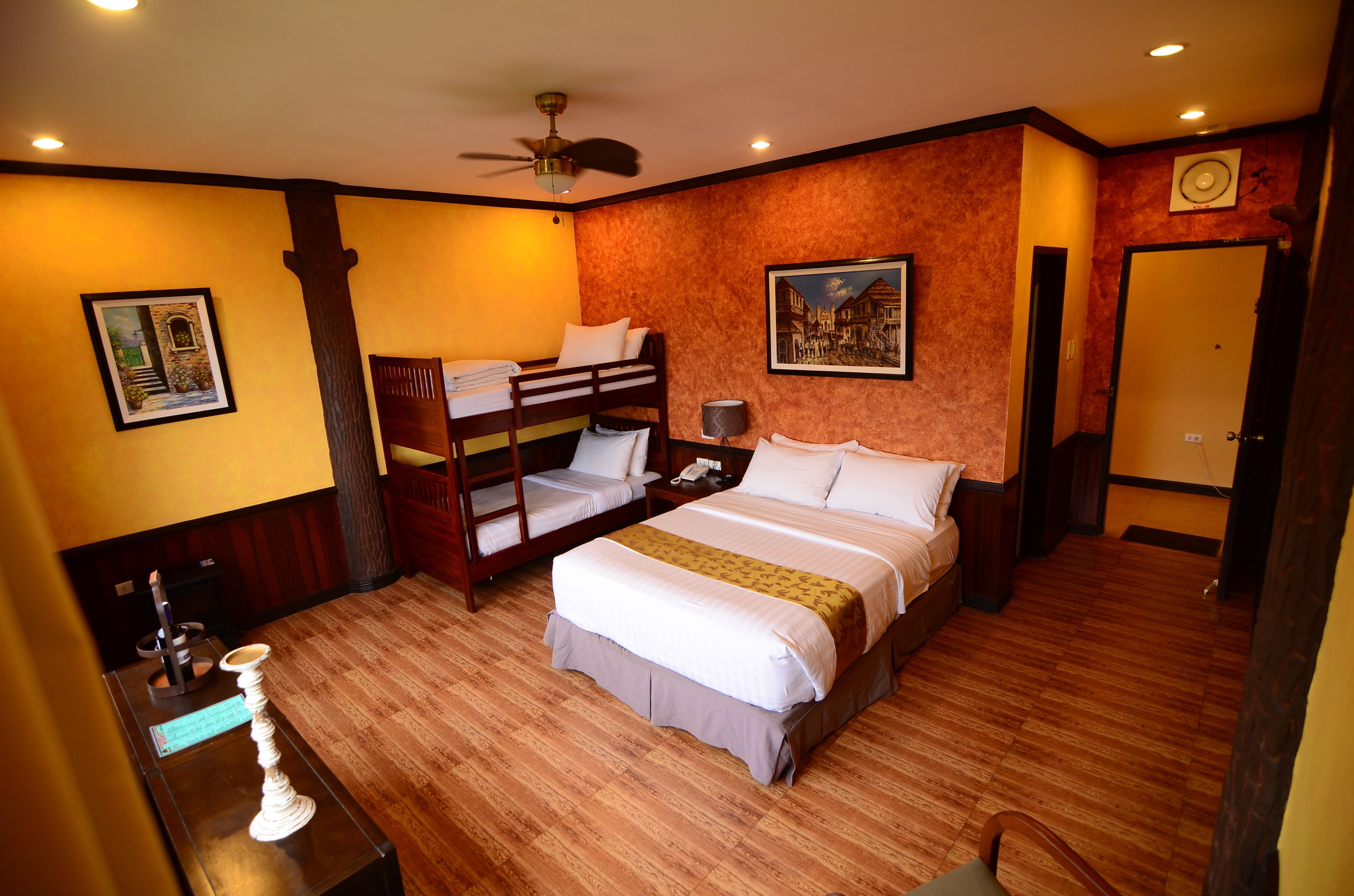 family room | premium bedding, blackout curtains, bed sheets