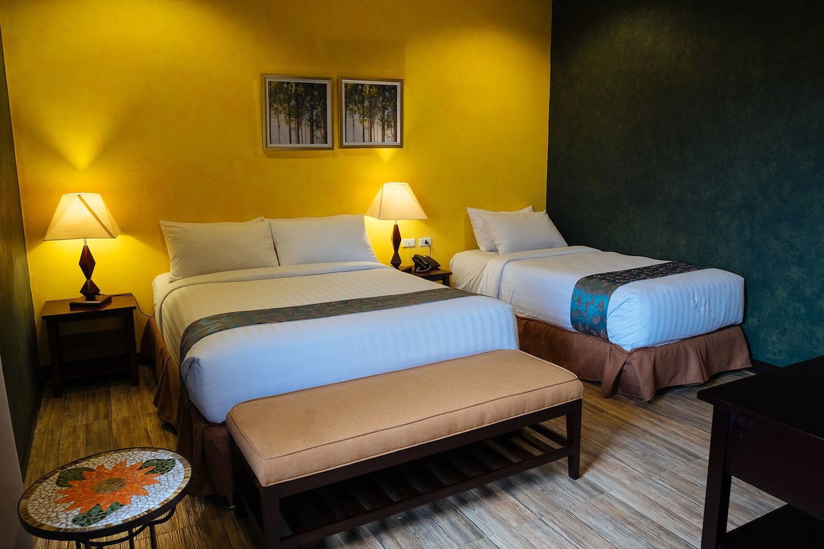 Standard Room | Premium bedding, blackout curtains, bed sheets