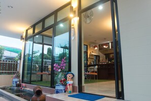 Interior entrance
