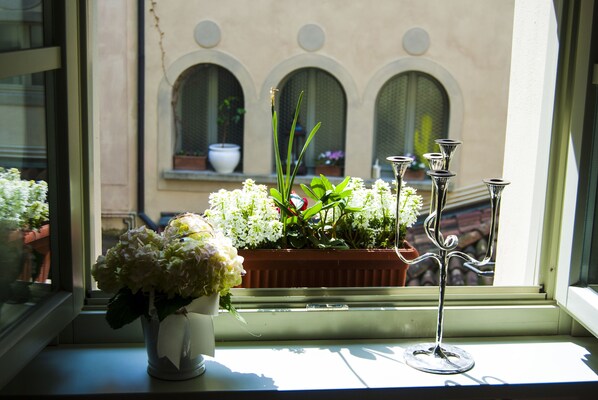 Vue depuis l’hébergement