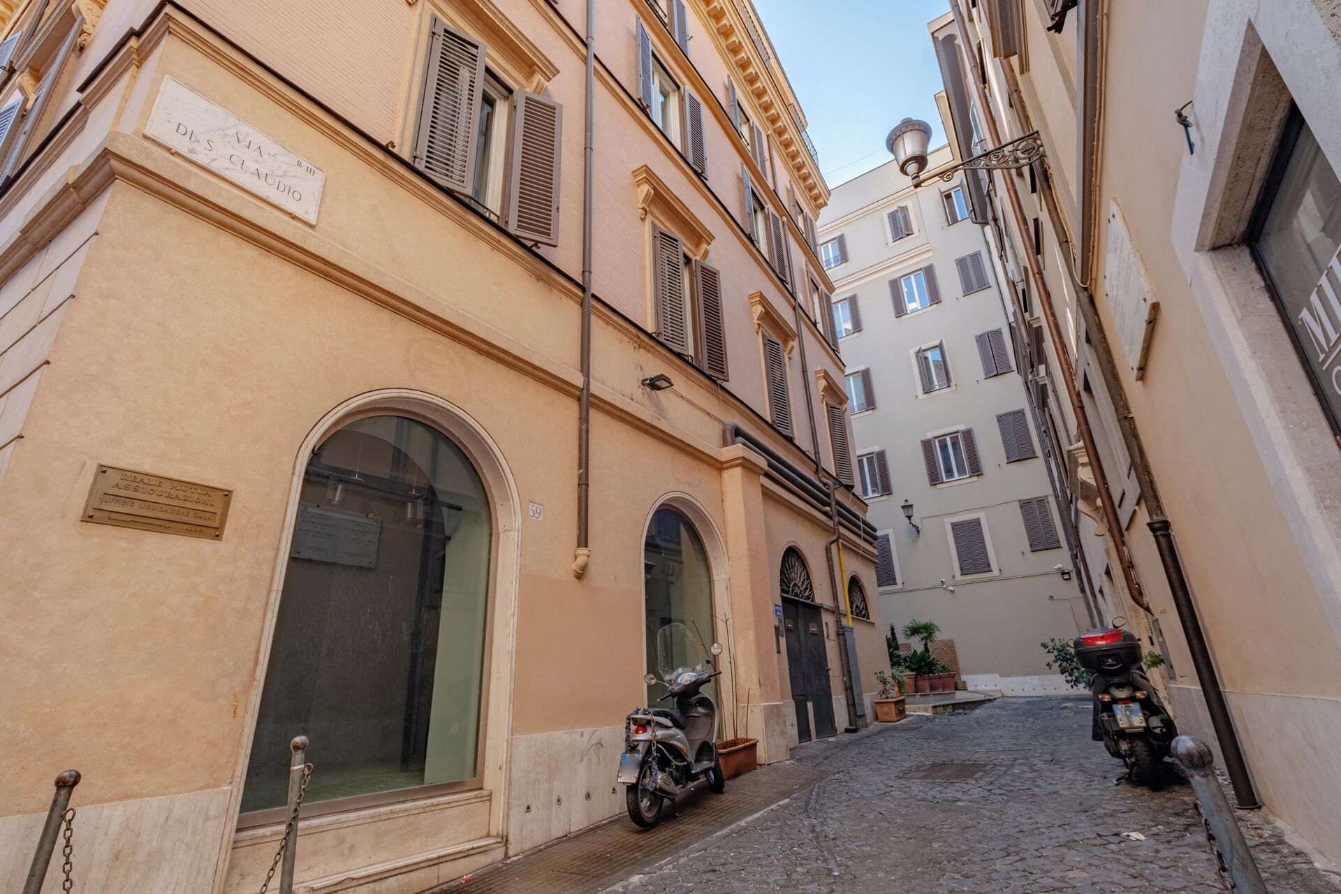 Façade de l’hébergement 