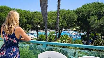 Lägenhet - 2 sovrum | Värdeförvaringsskåp på rummet, barnsängar och rullstolsanpassning