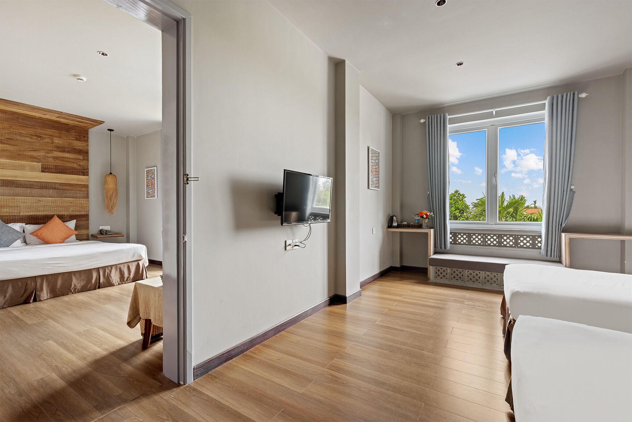 family quadruple room | 1 bedroom, premium bedding, minibar, in-room safe