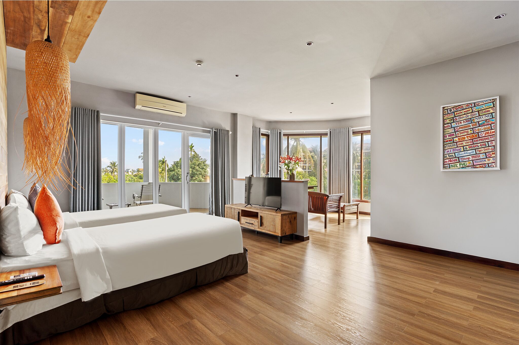 junior double room | 1 bedroom, premium bedding, minibar, in-room safe