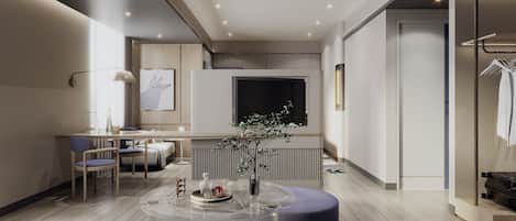 Coffres-forts dans les chambres, bureau, fer et planche Ă repasser