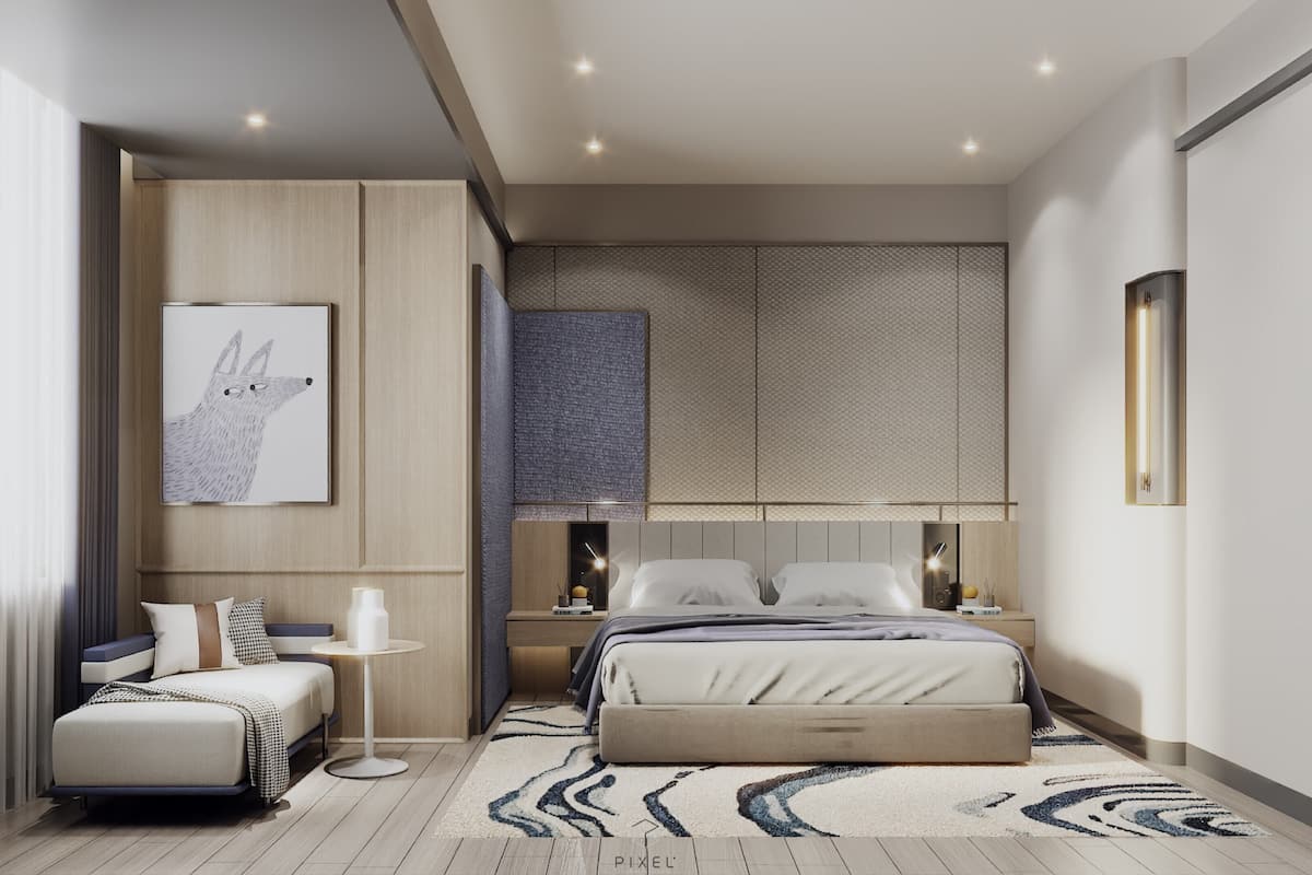 Coffres-forts dans les chambres, bureau, fer et planche Ă repasser