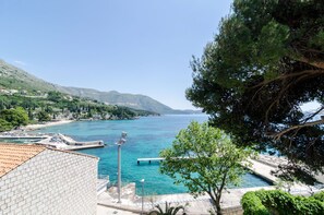 Standard-Doppelzimmer, Balkon, Meerblick | Strand-/Meerblick