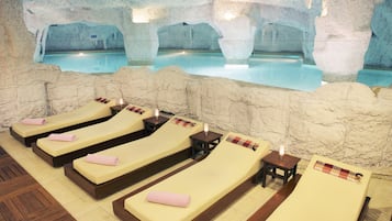 Sauna, Dampfbad, Türkisches Bad/Hamam, Körperbehandlungen