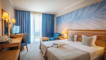In-room safe, iron/ironing board, free cots/infant beds, free WiFi