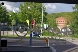 Quadruple Room, Private Bathroom | View from room - Spoton Hostel & Sportsbar (Gothenburg)