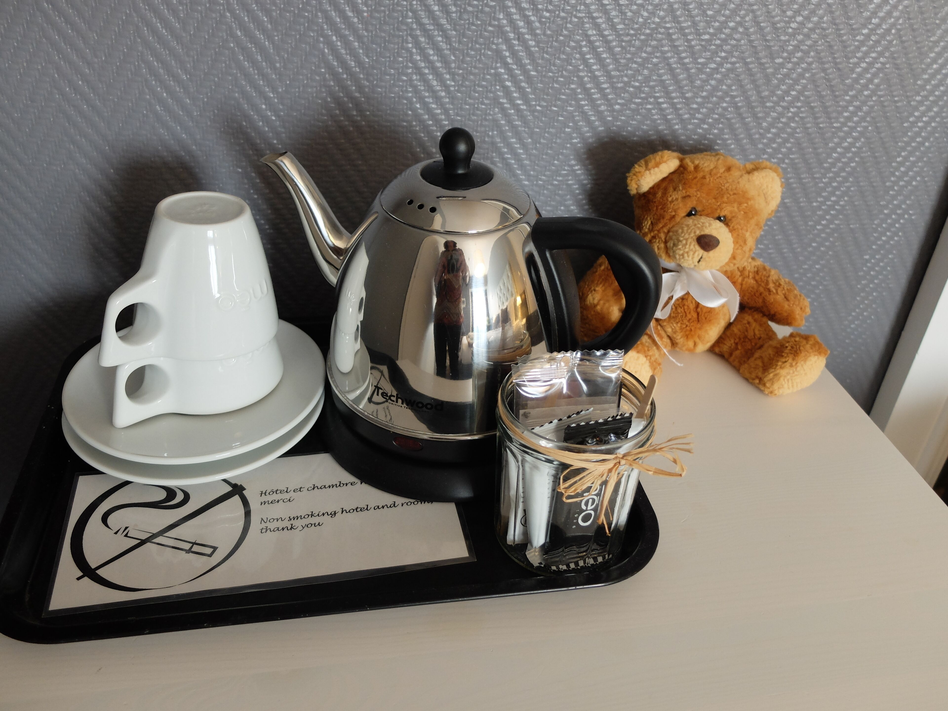 premium bedding, blackout curtains, free wifi, bed sheets