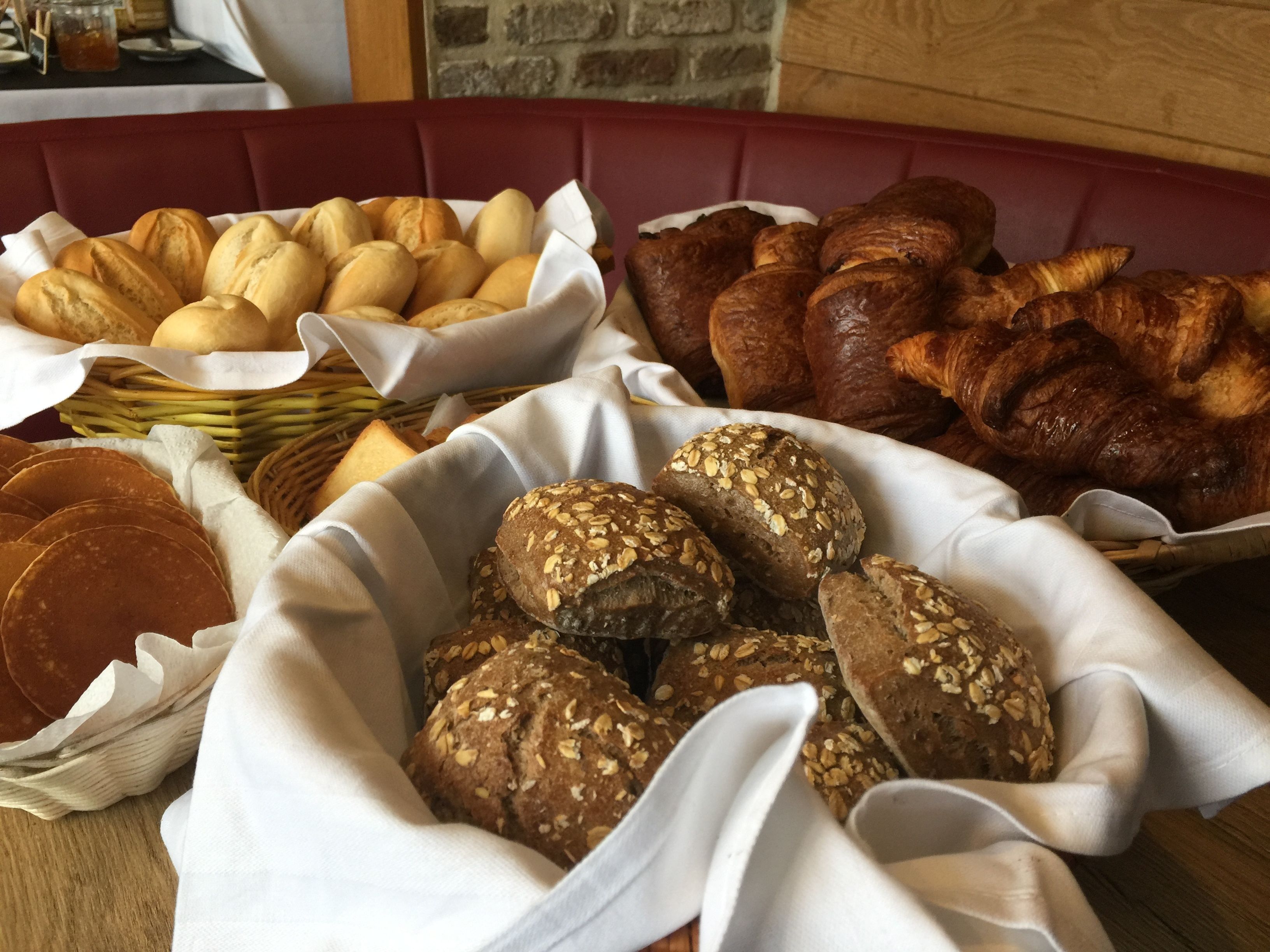 daily buffet breakfast (eur 15 per person)