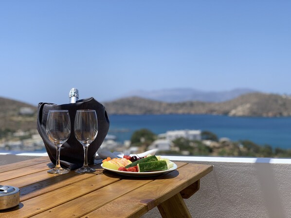 アパートメント 2 ベッドルーム シービュー | テラス / パティオ