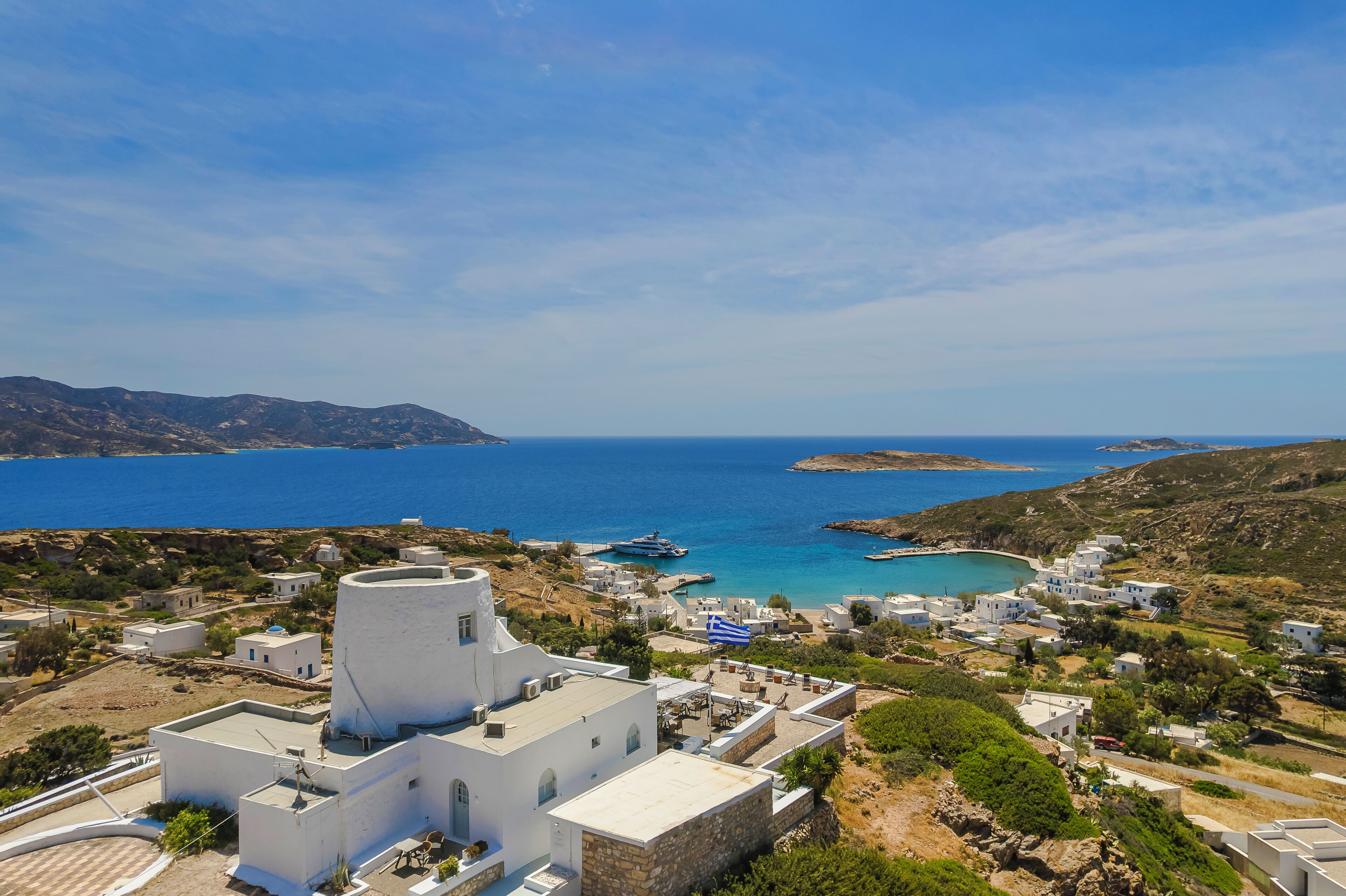 Overnatningsstedets facade