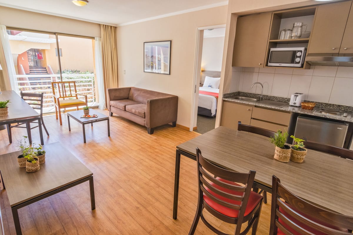 Family Suite, 2 Bedrooms, 2 Bathrooms | 1 bedroom, in-room safe, desk, blackout drapes