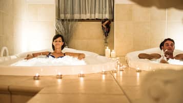 Sauna, bain à remous, hammam