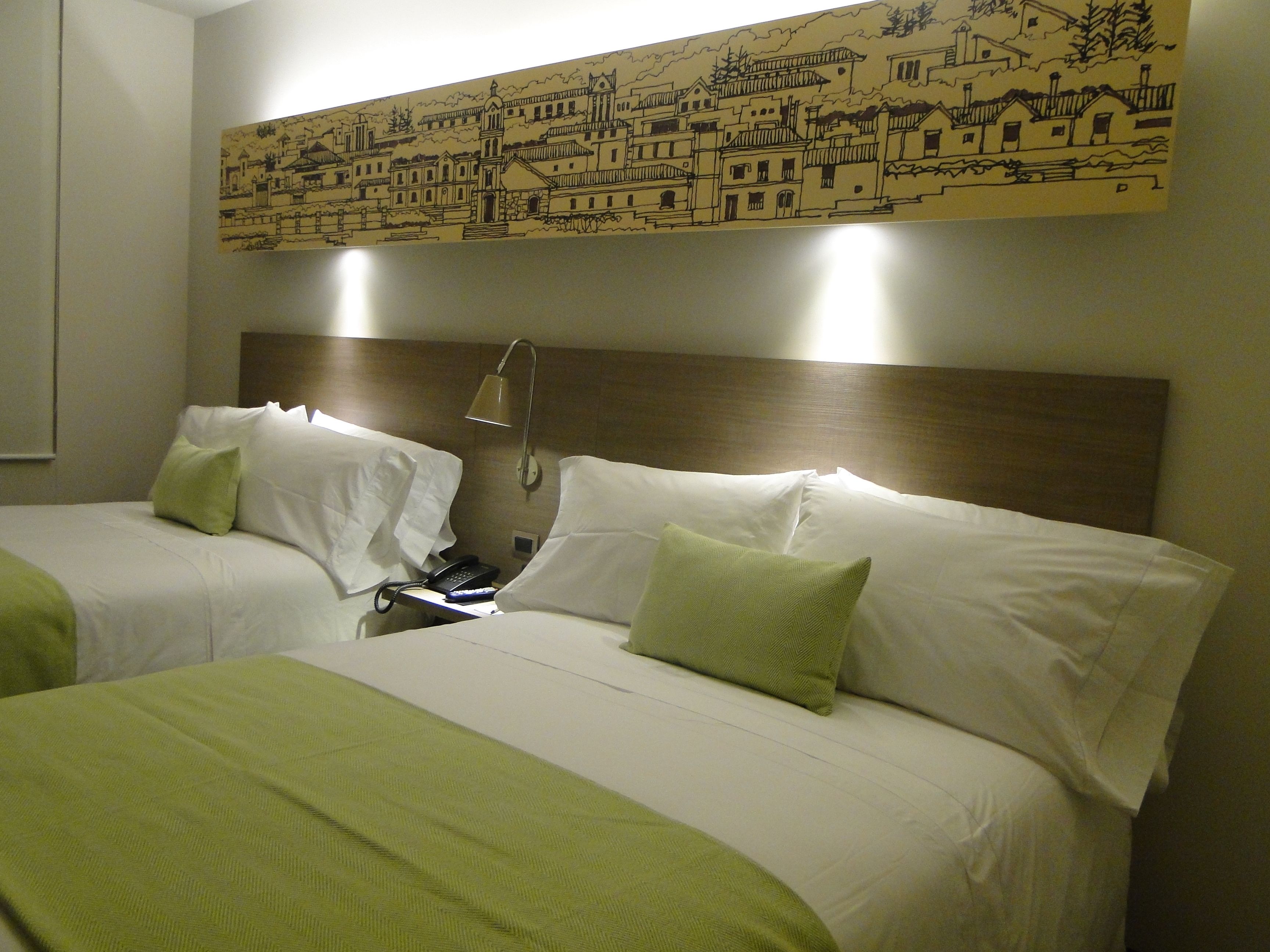 standard twin room, multiple beds | premium bedding, minibar, in-room safe, desk