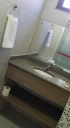 Ducha, toallas