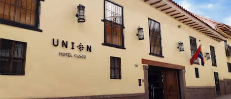 Fassade der Unterkunft